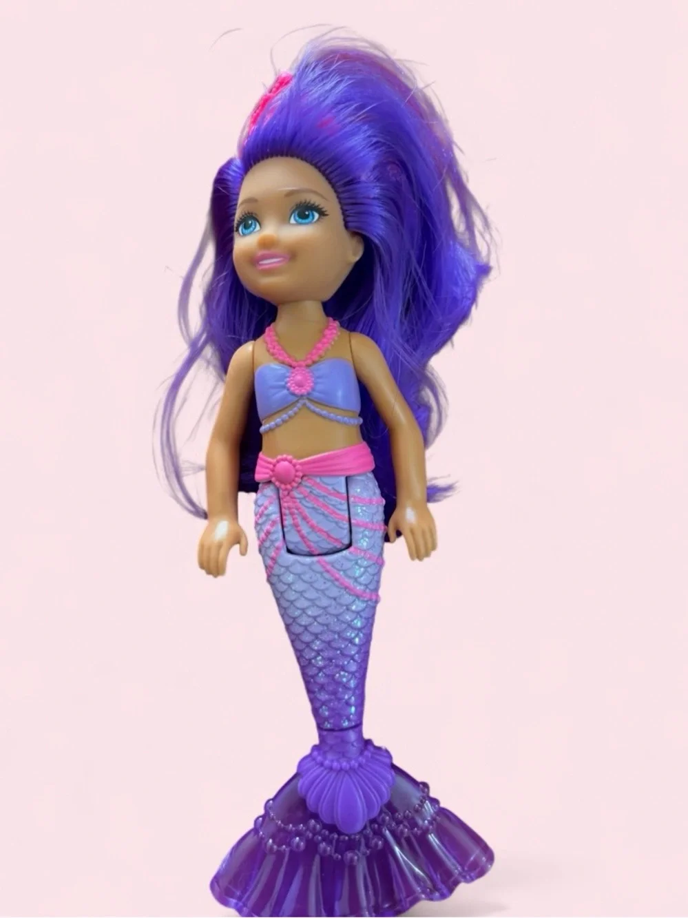 Lot of 4 Mermaid Fashion Dolls Articulated Sea Life Animal Figures Accessories
